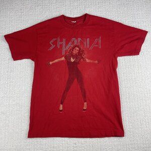 2015 SHANIA TWAIN ROCK THIS COUNTRY TOUR T SHIRT DOUBLE SIDED OFFICIAL TEE